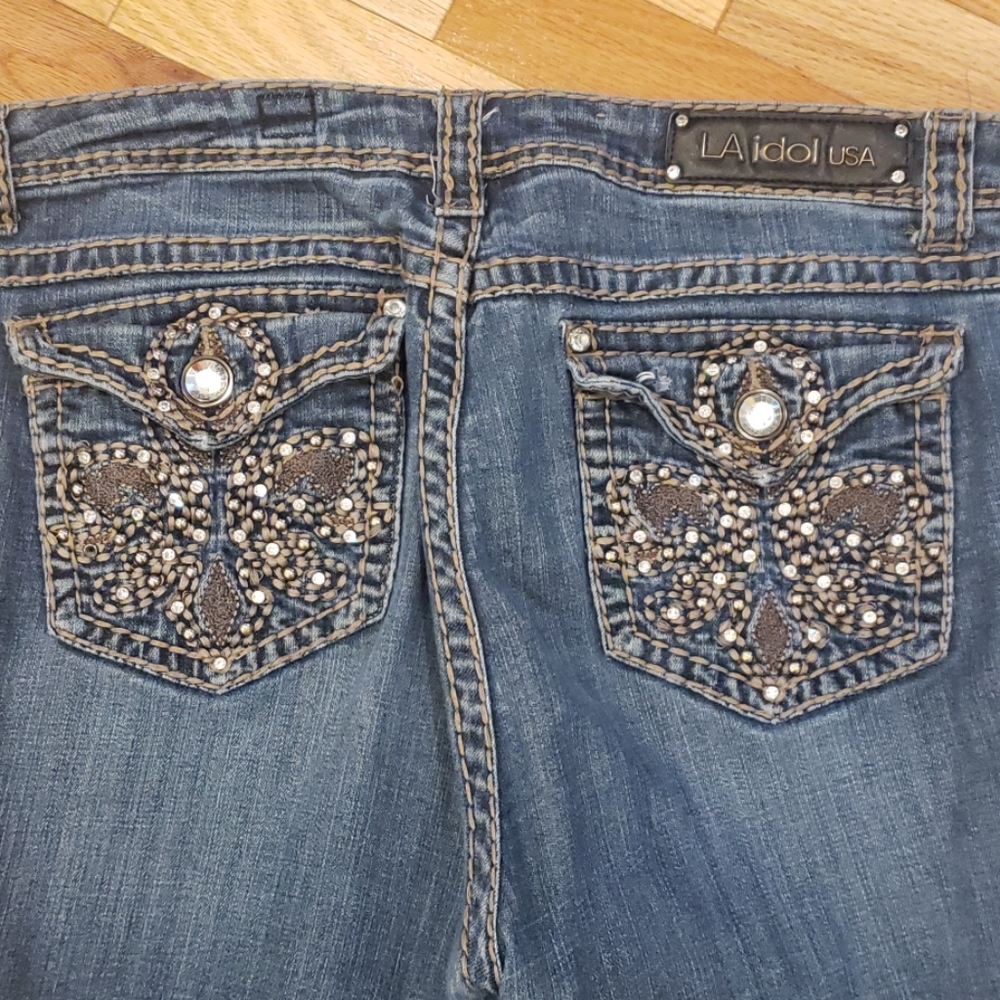 LA Idol Bling Capris